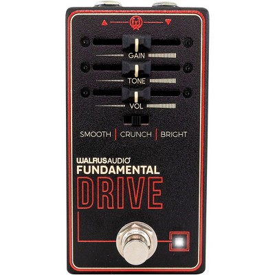Walrus Audio Fundamental Series Overdrive Effects Pedal Black