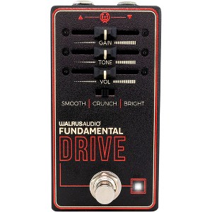 Walrus Audio Fundamental Series Overdrive Effects Pedal Black - 1 of 3