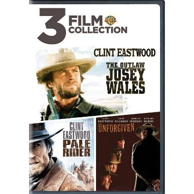 3 Film Collection: The Outlaw Josey Wales / Pale Rider / Unforgiven (DVD)(2019)