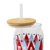 16 fl oz Novelty Glass Drinkware USA All Day - Bullseye's Playground™ - 3 of 3