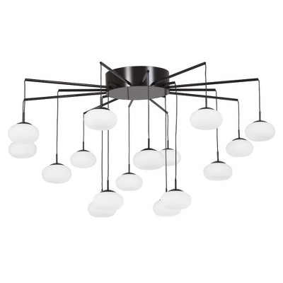 George Kovacs Lighting Georges Web 1 - Light Chandelier in  Bronze/Gold Dust