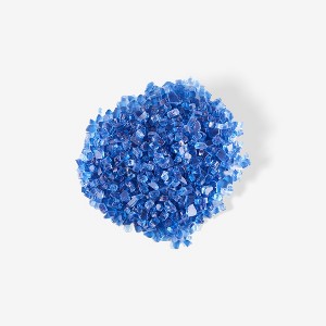 WestinTrends Fire Pit Fire Glass Tempered Glass Rocks for Fireplace Accessories - 1 of 3