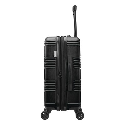 American Tourister NXT Hardside Large Checked Spinner Suitcase - Blackout: 8 Wheels, ABS Shell