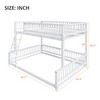 ModernLuxe Twin XL/Full XL over Queen Floor Bunk Bed Frame with Ladder & Safety Guardrails, Detachable Metal Bunk Bed - 4 of 4