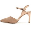 Sha Ankle Strap Slingback Stiletto Heel Sandals Women - 2 of 4