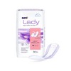 Seni Lady Light Female Incontinent Pad Regular Length 8.9 Inch Length S-2P30-PS1, 30 Ct - 3 of 4