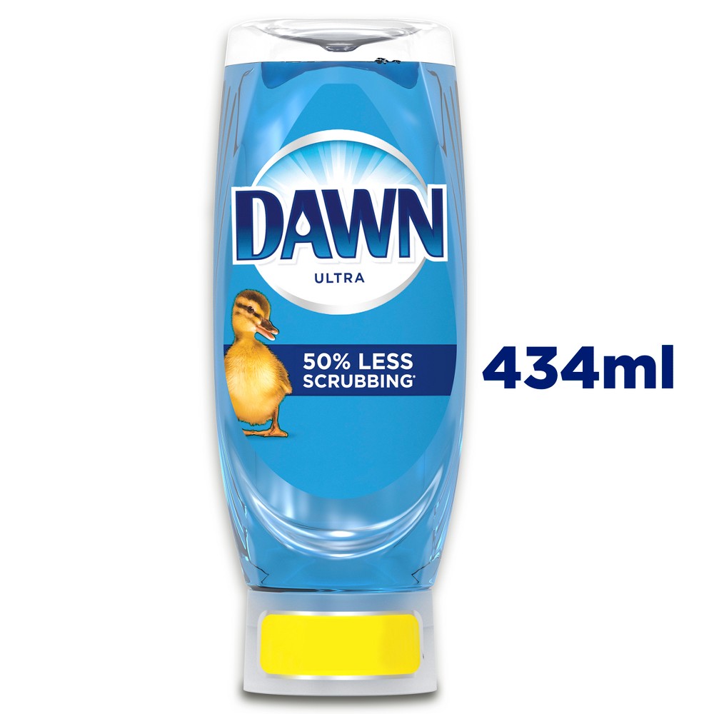Dawn Ultra Clean Scent Ez-Squeeze Dishwashing Liquid Dish Soap - 14.7 fl oz: Multi-Surface, Removes Grease
