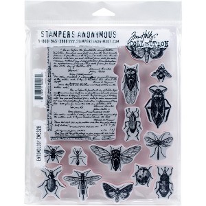 Tim Holtz Cling Stamps 7"X8.5" - 1 of 3