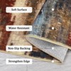 Modern Abstract Area Rug Washable Rug Stain Resistant Low Pile Rugs for Living Room Bedroom - 4 of 4