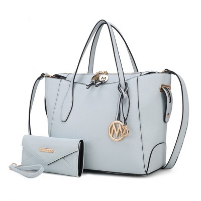 MKF Collection Bruna Vegan Leather Women’s Tote Bag with Wallet by Mia K