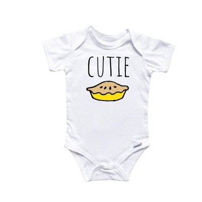 Cutie Pie Baking Onesie® Baby Boy Girl Clothes Infant Bodysuit Funny Cute Newborn GS1