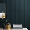 Haze Ink Blue Plain Paste the Wall Wallpaper - 2 of 4