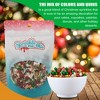 Sprinkle Me This – Christmastime Treasures – Holiday Sprinkle Mix with Red, Green, Silver & Gold Pearls, Jimmies, Quins, and More - 3 of 4