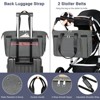 Itopfox Large Diaper Tote Bag with Changing Pad & Pacifier Case, Multi-Pocket Travel Baby Bag for Hospital & Maternity - 2 of 4
