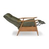 Lyngins Modern Massage Recliner with Adjustable Footrest & Wood Arm,Accent Lounge Chair for Bedroom,Living Room - 4 of 4