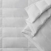 Puredown Lightweight Cooling Lyocell White Down Blanket, Tencel Comforter for Summer - 2 of 4
