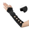 INSPIRE CHIC Women's Fingerless Elbow Length Hollow Out Gloves 1 Pair - 3 of 4