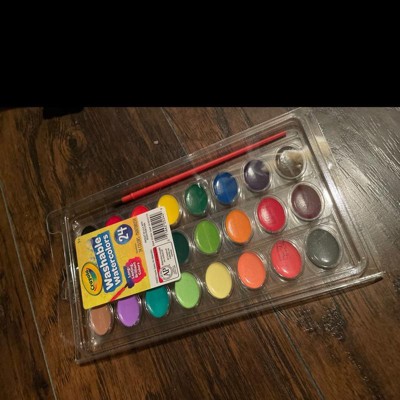 OOKU Washable & Twistable & Watercolor Crayons - 24 Count Bath