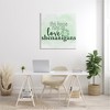 Stupell Industries Love & Shenanigans Family Shamrock Phrase Canvas Wall Art - 2 of 4