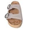 Minnetonka Women's Georgine Classic Suede Slide Sandals - 3 of 4