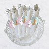Big Dot of Happiness Whole Llama Fun - Llama Fiesta Baby Shower or Birthday Party Paper Napkin Holder - Napkin Rings - Set of 24 - 3 of 4
