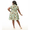 Unique Vintage Women's Plus Fit & Flare Dress - 2 of 3