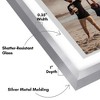 Americanflat Floating Aluminum & Plexiglass Picture Frame - 3 of 4