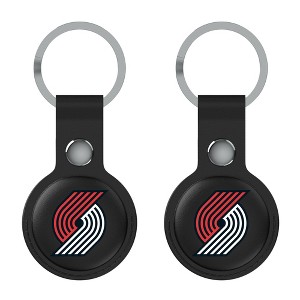 Keyscaper NBA Western Conference Teams Insignia Black Airtag Holder 2-Pack - 1 of 4