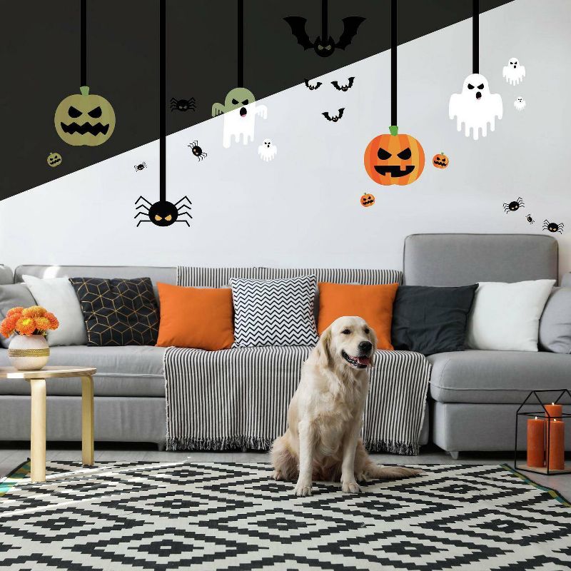 Halloween Glow in the Dark Peel and Stick Giant Wall Decal - RoomMates, 4 of 8