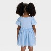 Toddler Girls' Short Sleeve Tulle Dress - Cat & Jack™ - 3 of 4