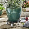 Tierra Garden 15.1" Round WPC Plant Caddy - 3 of 4