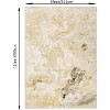 Machine Washable Non-Slip Rubberback Runner Modern Abstract Geometric Print Carpet Traditional Area Rug for Hallway, Bedroom, Living Room - 2 of 4