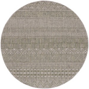 Courtyard CY8196 UV & Stain Resistant Non-Shedding Power Loomed Indoor/Outdoor Rugs - Safavieh - 1 of 4