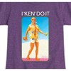 Girls' - Barbie - I Ken Do It Fitted Short Sleeve Graphic T-Shirt - 2 of 4