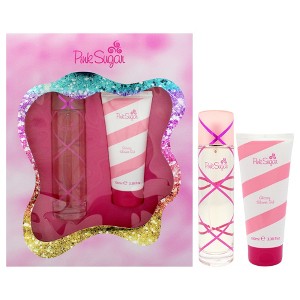 Pink Sugar by Aquolina for Women - 2 Pc Gift Set 3.4oz EDT Spray, 3.4oz Glossy Shower Gel - 1 of 4