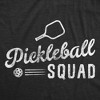 Mens Pickleball Squad T Shirt Funny Pickle Ball Lovers Team Tee For Guys - Crazy Dog Men's T Shirt - image 2 of 4