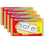 Primary Concepts Word Formation Sand Tray, 15"W x 8"L, Pack of 4