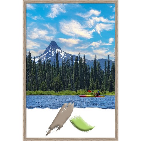 Amanti Art Hardwood Wedge Wood Picture Frame - image 1 of 4