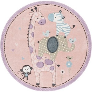 Carousel Kids CRK120 Power Loomed Indoor Rugs - Safavieh Kids - 1 of 4