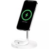 Belkin BOOSTCHARGE PRO 2 in 1 MagSafe Wireless Charger Stand - White (WIZ010TTWH-TL) - Certified - 4 of 4