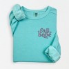 Simply Sage Market Embroidered Fall Babe Stars Lightweight Garment Dyed Sweatshirt - 2 of 4