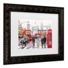 Trademark Fine Art - The Macneil Studio London Collagex2 Copy Matted Framed Art - 3 of 4