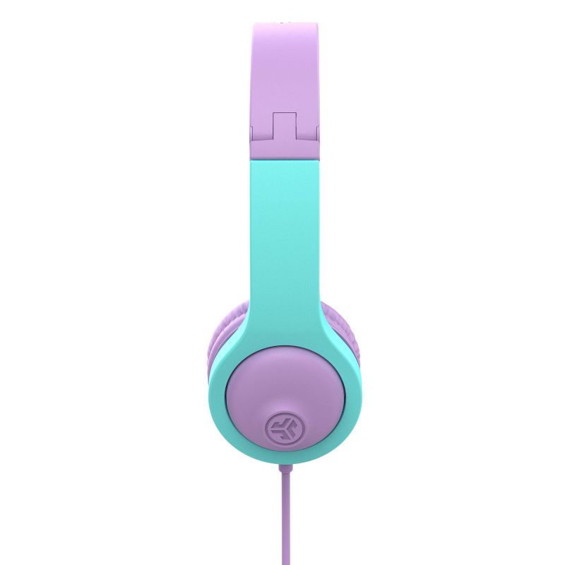 JBuddies Gen 2 Folding Kids Wired Headphones - Purple/Teal, 3 of 17