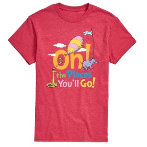 Men's - Dr. Seuss - Oh! The Places You'll Go Short Sleeve Graphic T-Shirt - 1 of 4