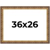 PosterPalooza | Museum Gold Picture Frame - UV Acrylic, Backing Board, Hanging Hardware Included - 2 of 4