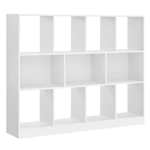 Vasagle Bookshelf Bookcase, Book Shelf Storage Shelf With 11 Storage ...