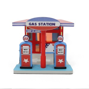 Novelty Figurals Gas Station Blue - Bullseye's Playground™ - 1 of 3