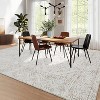 Vintage Geometric Rug Washable Indoor Bedroom Rugs Non Slip Low Pile Area Rug - 3 of 4