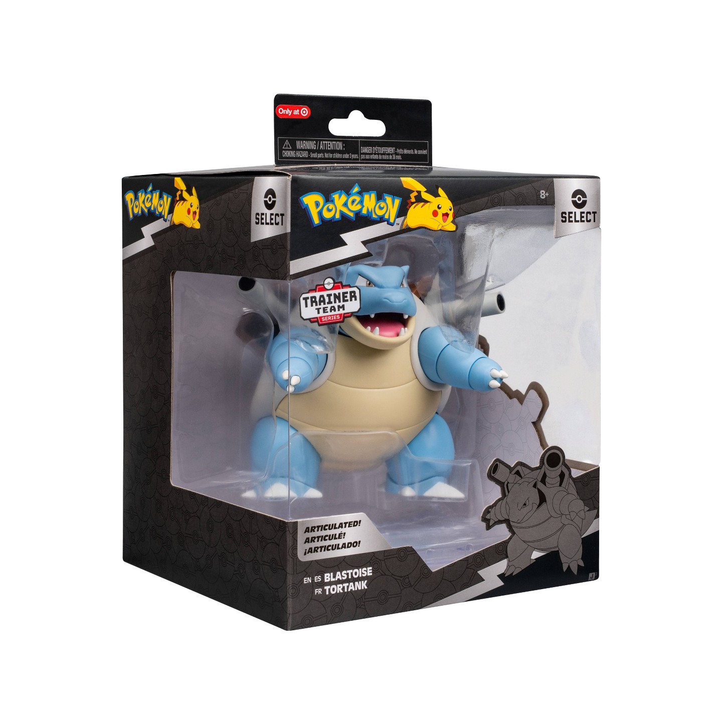 Детская фигурка Pokemon 6" Super-Articulated Figure - Blastoise — фото 6