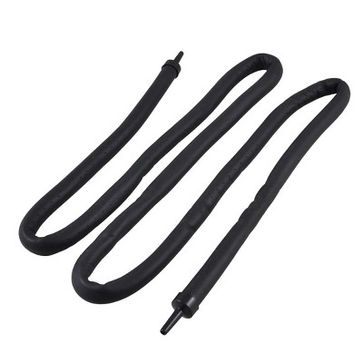 Unique Bargains Aquarium Fish Tank Rubber Hose Air Curtain Bubble Oxygen Diffuser Black 41" Length